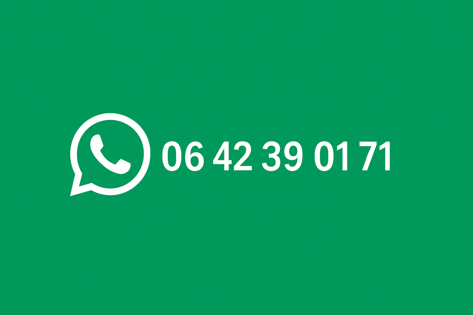 WhatsApp chat openen