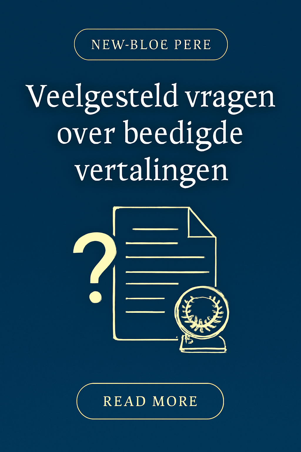 Thumbnail of Waarom Beëdigde Vertalingen Essentieel Zijn voor Uw Juridische en Officiële Documenten